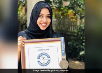 Meet Rehna Shajahan From Kerala Who Set World Record For Achieving 81 Certificates In A Day
