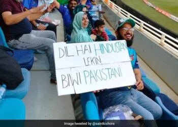 India Vs Pakistan: Dil Hai Hindustani, But Wife Pakistani Picture Is Viral On Social Media