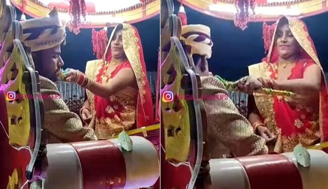 Viral Video: Saas And Damad Funny Video | Seeing The Angry Groom Mother In Law Did Something That People Are Unable To Stop Laughing