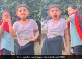 Little Girls Dance With Funny Expressions To Rajesh Khanna Mere Sapno Ki Rani Will Make You Smile Watch Viral Video – मेरे सपनों की रानी… गाने पर दो बच्चियों ने किया मज़ेदार डांस, दिए गजब एक्सप्रेशंस, लोग बोले