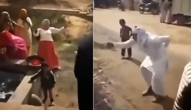Dance Viral Video: Old Man Did Romantic Dance After Seeing Old Lady On Other Side Video Viral On Social Media