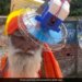 Jugaad Video Baba Wearing Solar Powered Helmet With Fan Internet Says What An Idea Sir Ji Watch Viral Video