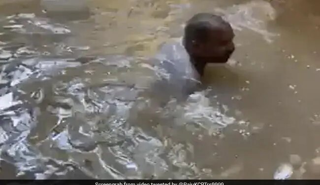 Floods In Bengaluru: Home Made Swimming Pool, Video Of A Man Swimming Goes Viral On Social Media