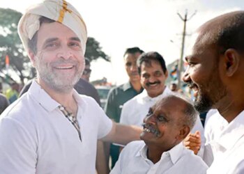 Content Creators Of YouTube Channel Village Cooking Channel Met Rahul During Bharat Jodo Program