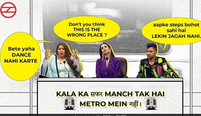 Delhi Metro Meme On Shooting Reels Inside Coaches Goes Viral Says Safar Karein Suffer Naa Karayein