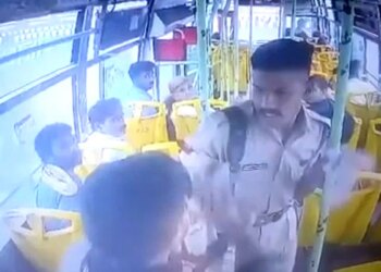 बस का किराया मांगने पर NCC कैडेट ने बस कंडक्टर को बुरी तरह पीटा, सिर्फ 5 रुपये की थी टिकट