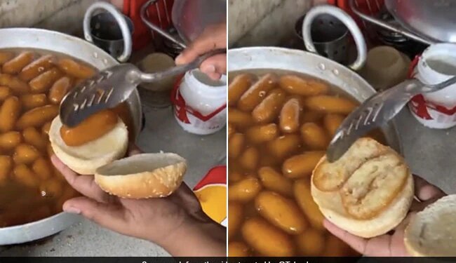 Man Makes Burger With Gulab Jamun Internet Is Not Happy Gives Name Gulburger See Viral Video – शख्स ने बनाया गुलाब जामुन वाला बर्गर, Video में बताया बनाने का तरीका, लोगों ने नाम रख दिया