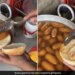 Man Makes Burger With Gulab Jamun Internet Is Not Happy Gives Name Gulburger See Viral Video – शख्स ने बनाया गुलाब जामुन वाला बर्गर, Video में बताया बनाने का तरीका, लोगों ने नाम रख दिया