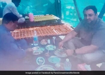 Cyrus Mistry Old Photo Chairman Of Tata Group Eating Food At Dhaba With His Driver Goes Viral
