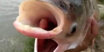 Amazing Carp Fish Videos: Video Of Fish With Two Mouth And 4 Eyes Is Going Viral On Social Media