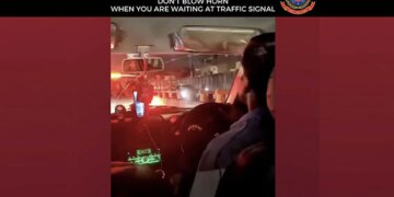 Cab Driver Singing While Driving In Peak Traffic Delhi Police Shares Video With This Important Message
