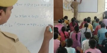 Uttar Pradesh Police Inspiration: UP Bijnor Police Constable Vikas Kumar | A Police Constable In Bijnor Provides Free Education To Children From Underprivileged Background