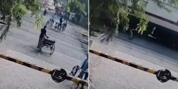 Aligarh Rikshawala Viral Video: Uttar Pradesh Aligarh Shocking Accident Near Railway Crossing
