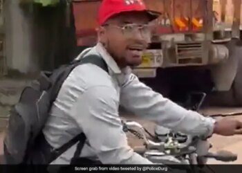 Durg Bike Stunt Viral Video: Durg Police Cut The Challan Of Bike Stuntman | Bike Stunt Video Viral On Social Media