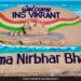 Sudarshan Patnaik Welcomed First Indigenous Aircraft Carrier INS Vikrant Created Beautiful Artwork Watch Video