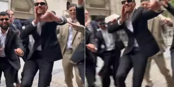 Norway Dance Group Dance On Sauda Khara Khara With Some Hilarious Dance Steps See Viral Video