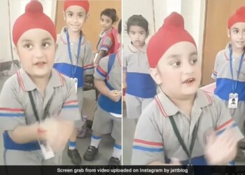 Viral Video Of Little Boy Performing Giddha In Classroom People Get Jealous After Watching