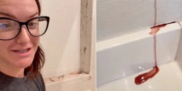 Walls Start Leaking Blood Like Oil Video Goes Viral On Social Media | Blood Dripping From The Bathroom Wall Woman Revealed Shocking Truth