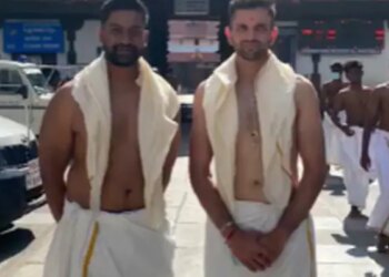 South African Cricketer Keshav Maharaj Congratulates Navratri, Shares Picture