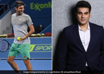 Hansal Mehta Post For Federer Has Arbaaz Khan Photo: Hansal Mehta Shares Pic Of Arbaaz Khan In Post For Roger Federer