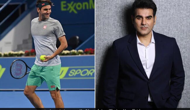 Hansal Mehta Post For Federer Has Arbaaz Khan Photo: Hansal Mehta Shares Pic Of Arbaaz Khan In Post For Roger Federer