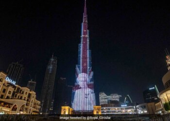 Burj Khalifa Pays Tribute To Queen Elizabeth, Picture Goes Viral On Social Media