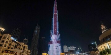 Burj Khalifa Pays Tribute To Queen Elizabeth, Picture Goes Viral On Social Media