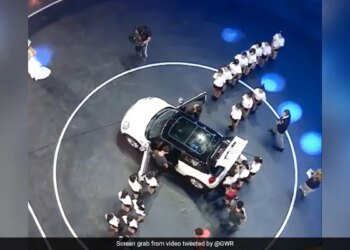 Watch: Mini Cooper Holds 27 People One After The Other, Sets Guinness World Record