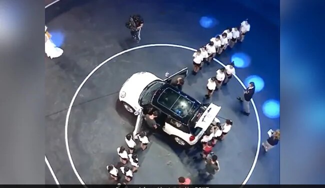 Watch: Mini Cooper Holds 27 People One After The Other, Sets Guinness World Record