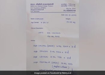 People Were Stunned To See The Beautiful Writing Of The Doctor, Said- This Prescription Looks Like A Printing Machine – डॉक्टर की सुंदर राइटिंग देख लोग हुए दंग, कहा