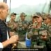 Defense Minister Rajnath Singh Reached Dibang Valley, Army Jawans Sang Vande Mataram, Video Went Viral
