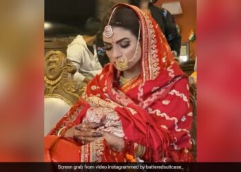 Bride Falls Asleep While Marriage Rituals Video: Old Video Of A Bride Taking Nap During Wedding Rituals