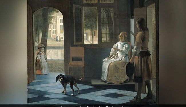 IPhone Shown In 350 Year Old Painting? Seeing The Picture, People Said – This Phone Is Very Old – 350 साल पुरानी पेंटिंग में दिखा आईफोन? तस्वीर देखकर लोगों ने कहा