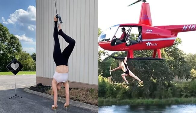 WATCH VIDEO: Incredible Fire Archery Skills Goes Viral On Social Media