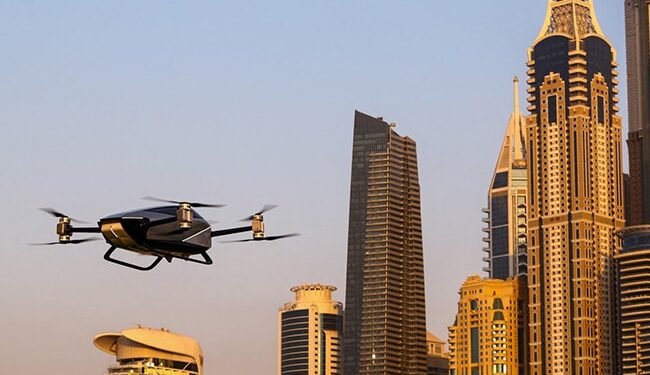 Chinese Flying Car Makes First Public Flight Xpeng X2 Will Be Used As Flying Taxi In Dubai