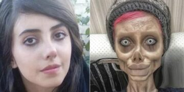 For The First Time Zombie Angelina Jolie Showed Her Face After Being Released From Jail, People Said – This Is Not Her – पहली बार जॉम्बी एंजलिना जोली ने जेल से रिहा होने के बाद दिखाया अपना चेहरा, लोगों ने कहा