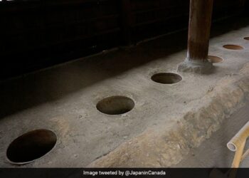 Rest Vroom: Japans Oldest Toilet Damaged In Car Crash Accident