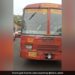 Bus Driver Jugaad Of Bottle Wiper For Windshield Which He Moves Manually With A Rope In UP Roadways See Viral Video