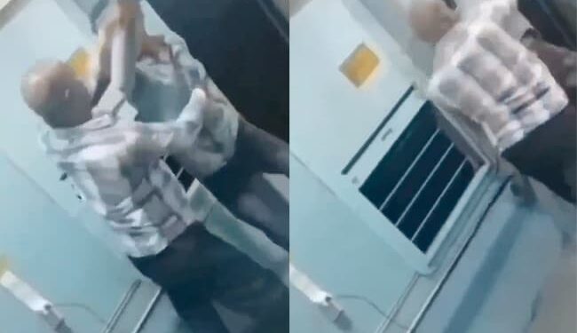 Shocking Indian Railways Train Video: Man Fights With Boy Throw Him From Running Train