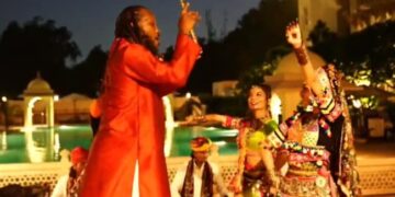 Watch: Chris Gayle Steals The Show As He Celebrates Garba With Gujarat Giants Teammates In Jodhpur