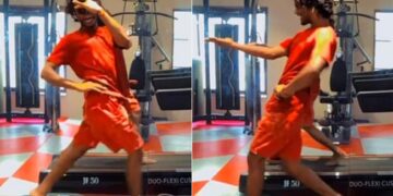 Man Dances On Treadmill: Man Dances To Haryanvi Song 2 Gaz Ka Ghoonghat On A Treadmill, Netizens Are Impressed