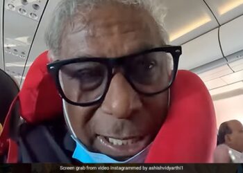 Actor Ashish Vidyarthi Described Himself As A Junk Man In The Flight, The Video Is Going Viral On Social Media