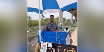 पिता की मौत हुई, नौकरी नहीं है, ऐसे में ग्रैजुएट शख्स ने बाइक पर इडली-सांभर बेचना शुरु किया