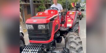 Anand Mahindra Asked People The Question, After Watching The Video, Tell In Which Country Is The Tractor? Will Be Rewarded