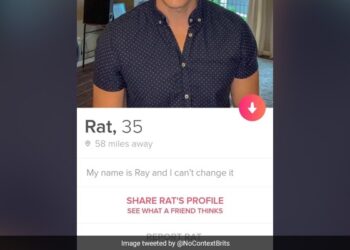 Man Mistakenly Wrote His Name As Rat On Tinder Profile Internet Reacts With Funny Memes – टिंडर पर शख्स ने लिख दिया गलत नाम, लिखा कुछ ऐसा, उड़ रहा मज़ाक, लोग बोले