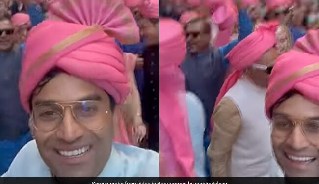 Baraat In New York Bride Groom Dancing During Wedding Celebrations See Viral Video