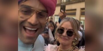 Viral Video Of Dancing Barati Says We Shutdown Broadway For Brothers Wedding – Viral Video : भाई की शादी में बंद कर दीं न्यूयॉर्क की सड़कें, देसी रॉकस्टार की तरह नाचे बाराती
