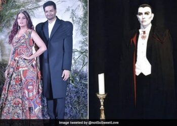 Ali Fazal Reception Outfit Twitter Users Said Inspired By Dracula Outfit Internet Thinks So Not Us – अली फज़ल का रिसेप्शन वाला आउटफिट देख यूजर्स ने लिए मज़े, कहा