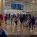 Airlines Employees Played Garba Video: After Bengaluru And Bhopal Garba Fervour Arrives At Mumbai Airport