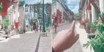 Water Flowing Uphill Illusion: Gravity Causes Water To Flow Upstream At Mexicos Janes Water Park